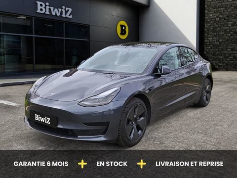 Tesla Model 3 275ch 60kwh Standard-plus Bva /1&egrave;re main/Autopilot/Toit pano 2022 occasion Ern&eacute;e 53500