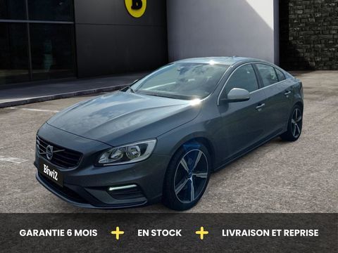 Volvo S60 2.0 150 ch R-design Geartronic Bva /R&eacute;gulateur/ Limiteur de 2018 occasion LORIENT 56100