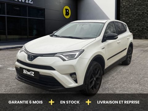 Toyota RAV 4 197 ch Hybrid Black Edition Full-hybrid /Toit Ouvrant/Si&egrave;ge 2018 occasion Chamali&egrave;res-sur-Loire 43800