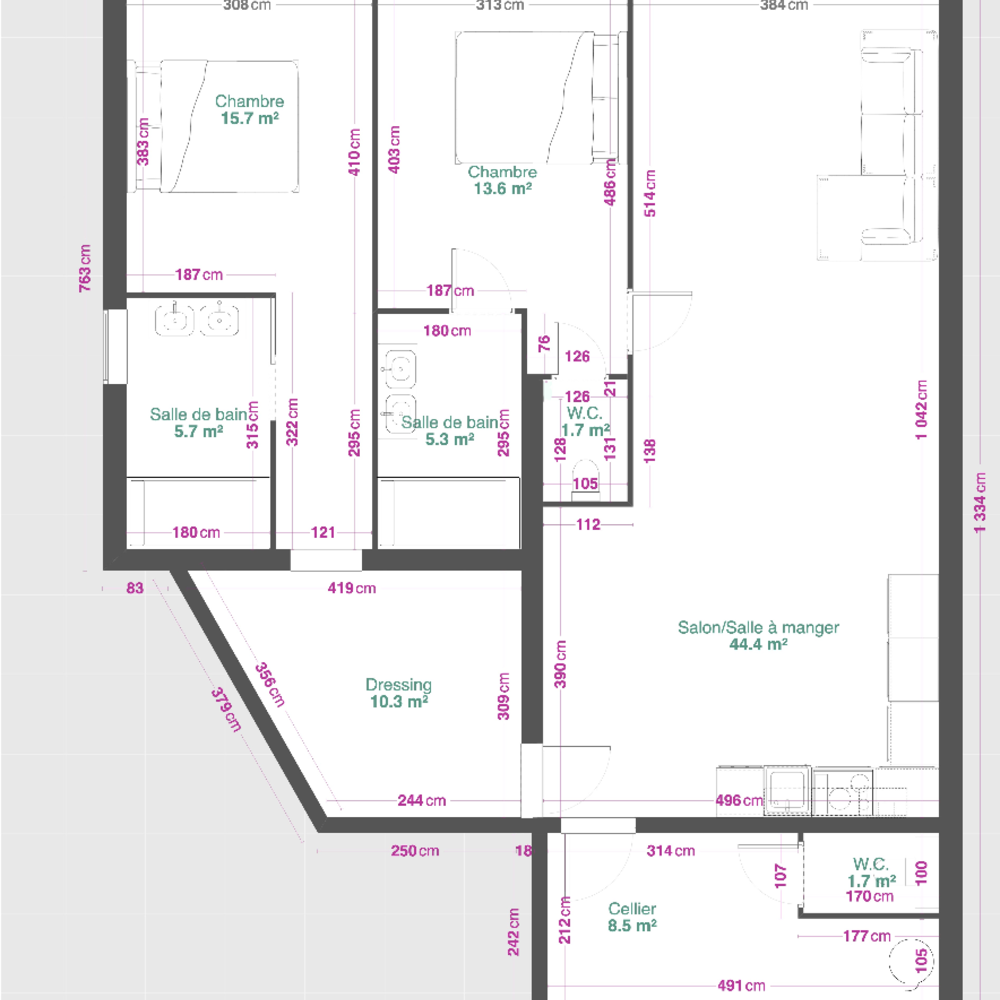 � vendre  Appartement Grosseto-Prugna (20128)