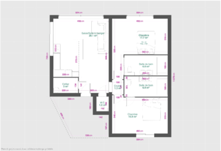  Appartement � vendre 3 pi�ces 82 m�