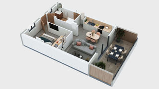  Appartement � vendre 2 pi�ces 43 m�