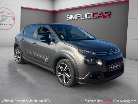 Citro&euml;n C3 BlueHDi 100 S&S BVM6 Feel 2018 occasion Saint-Vit 25410