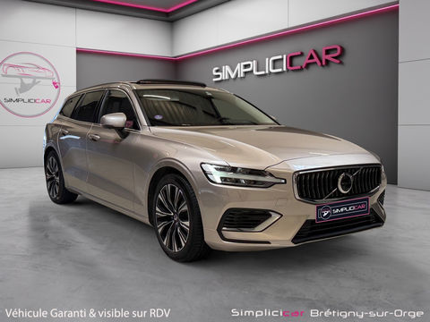 Volvo V60 T6 AWD Recharge 253 ch + 145 ch Geartronic 8 Ultimate 2023 occasion Bondoufle 91070