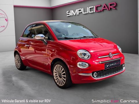 Fiat 500 C 500C 1.2 8V 69 ch Lounge 2016 occasion Cannes 06400
