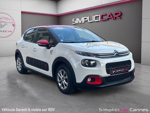 Citro&euml;n C3 PureTech 82 Shine 2018 occasion Cannes 06400