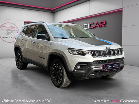 Jeep Compass 1.3 PHEV T4 240 ch 4xe eAWD Trailhawk 2022 occasion Cannes 06400