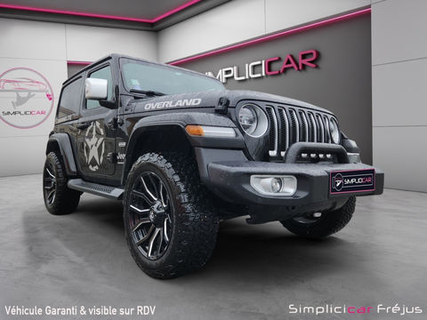Jeep Wrangler 2.0 l T 272 ch 4x4 BVA8 Overland 2019 occasion Puget-sur-Argens 83480