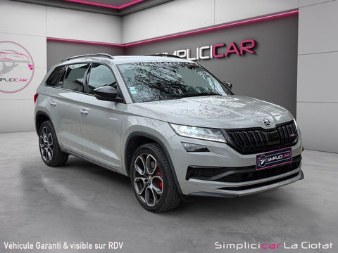Skoda Kodiaq 2.0 Bi-TDI 240 SCR DSG7 4x4 7pl RS 2019 occasion LA CIOTAT 13600