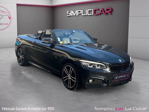 BMW Serie 2 Cabriolet 218d 150 ch BVA8 M Sport 2020 occasion LA CIOTAT 13600