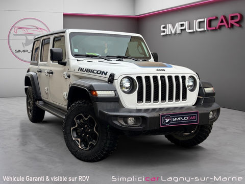 Jeep Wrangler Unlimited 4xe 2.0 l T 380 ch PHEV 4x4 BVA8 Rubicon 2021 occasion Lagny-sur-Marne 77400