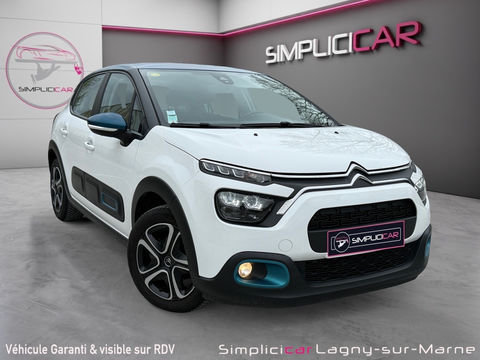 Citro&euml;n C3 BlueHDi 100 S&S BVM6 Feel 2021 occasion Lagny-sur-Marne 77400