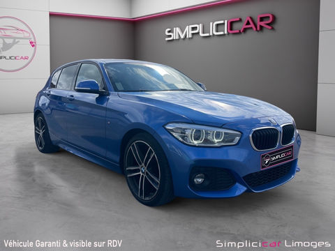BMW S&eacute;rie 1 118d 150 ch BVA8 M Sport 2018 occasion Limoges 87000