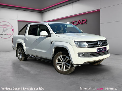 Volkswagen Amarok AMAROK DOUBLE CAB 2.0 TDI 180 FAP 4MOTION (PERMANENT) HIGHLI 2015 occasion N&icirc;mes 30900
