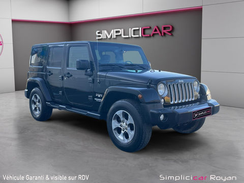 Jeep Wrangler 2.8 CRD 200 - 4x4 Command Trac Unlimited BVA Sahara 2018 occasion SAINT SULPICE DE ROYAN 17200