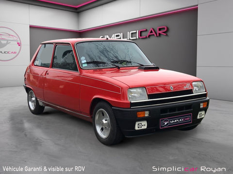 Renault R5 ALPINE 1978 occasion SAINT SULPICE DE ROYAN 17200