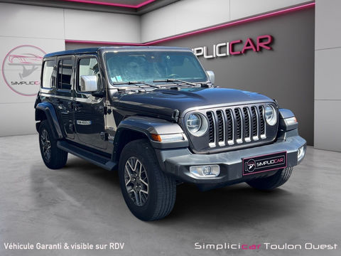 Jeep Wrangler Unlimited 4xe 2.0 l T 380 ch PHEV 4x4 BVA8 Overland 2021 occasion Ollioules 83190