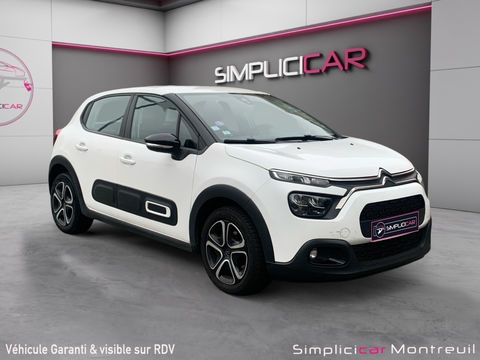 Citro&euml;n C3 SOCIETE PURE TECH 83 S&S BVM FEEL NAV 2021 occasion Montreuil 93100