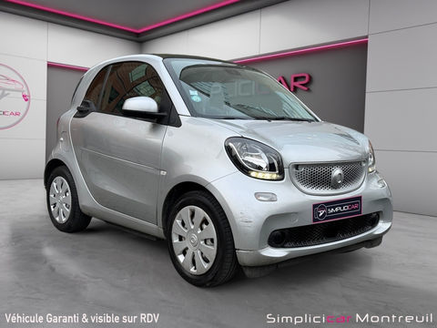 Smart ForTwo Fortwo Coup&eacute; 82 ch Electrique BA1 Pure 2019 occasion Montreuil 93100