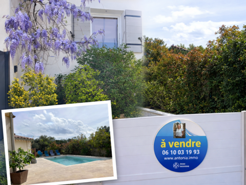   COLLIAS Maison r�cente avec piscine & d�pendance Maison - 6 pi�ce(s) - 130 m�
