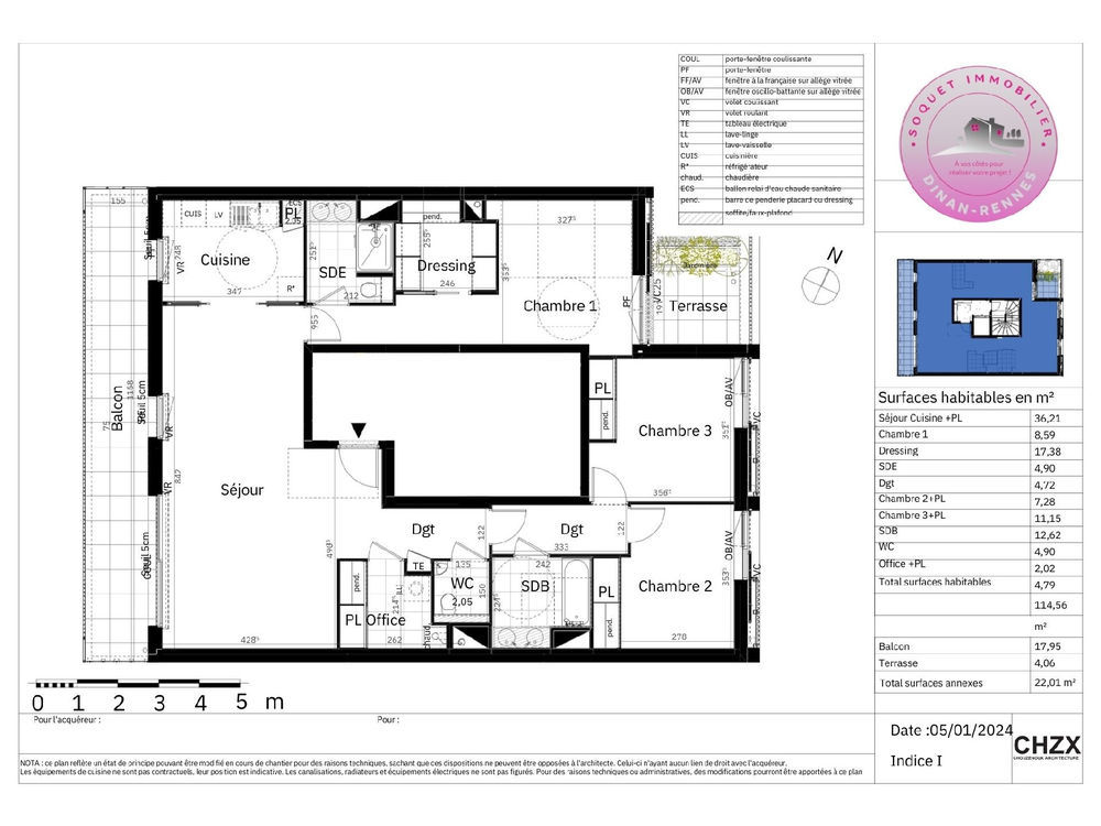 � vendre  Appartement Rennes (35000)