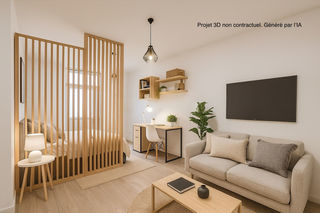  Appartement � vendre 1 pi�ce 25 m�