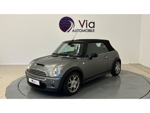 Mini Cooper D Cooper S Cabriolet 1.6i - 170 ch R52 - GRIS MAT - CAPOTE NEU 2005 occasion Saujon 17600