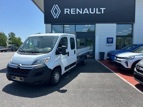 Citro&euml;n Jumper Benne 35 L3 HDi 130 III PLATEAU DOUBLE CABINE 2016 occasion Bessi&egrave;res 31660