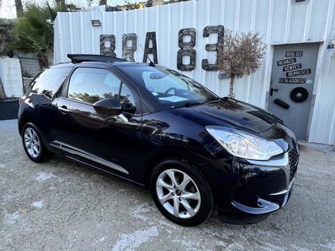 Citro&euml;n DS3 Cabrio 1.2i PureTech 12V S&S - 110 CABRIOLET So Chic PHASE 2016 occasion Le Muy 83490