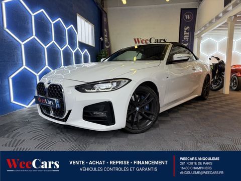 BMW S&eacute;rie 4 CABRIOLET 3.0 430 D 285CH MHEV HYBRID M-SPORT BVA - GARANTIE 2022 occasion Angoul&ecirc;me 16000