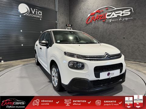 Citro&euml;n C3 1.6 BlueHDi - 75 - 2 PLACES - BLUETOOTH 2017 occasion Pontarlier 25300