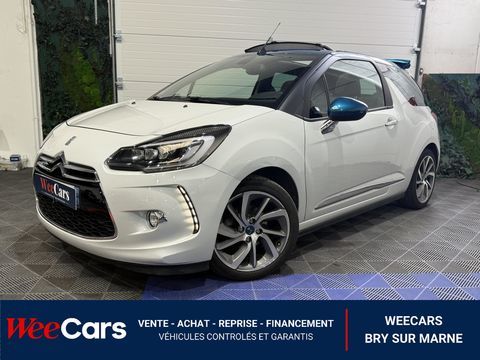 Citro&euml;n DS3 Cabrio 1.2 PureTech 110ch EAT6 So Chic - Courroie chang&eacute;e & 2015 occasion Bry-sur-Marne 94360