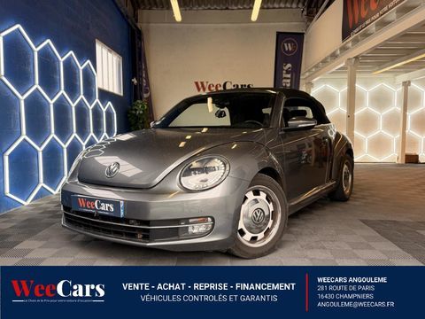 Volkswagen COCCINELLE II CABRIOLET 1.6 TDI 105 ch VINTAGE DSG BVA - GARANTIE 12 MOIS 2013 occasion Angoul&ecirc;me 16000