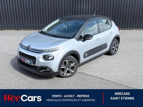 Citro&euml;n C3 1.2 PURETECH 80 SHINE COURROIE/RADAR 2017 occasion Saint-Just-Saint-Rambert 42170