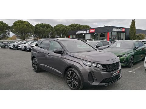 Peugeot 3008 1.5 BlueHDi 130 EAT8 GT +PK BLACK+HAYON ELECTRIQUE 2022 occasion Soual 81580