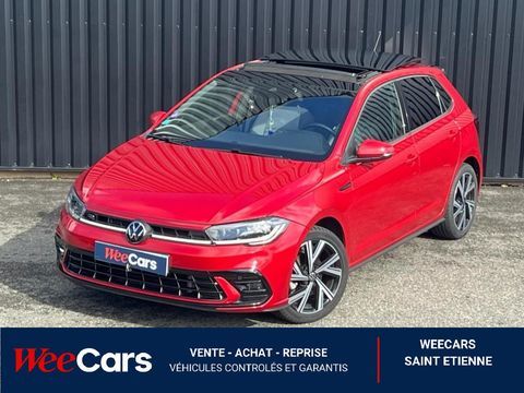 Volkswagen Polo 1.0 TSI 110 R-LINE DSG BVA / TOIT OUVRANT / CAMERA 2022 occasion Saint-Just-Saint-Rambert 42170