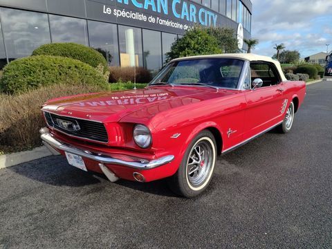 Ford Mustang Cabriolet 289 code C, disques, capote elec, boite auto 1966 occasion Le Coudray-Montceaux 91830