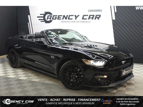 Ford Mustang Convertible 5.0 V8 421 - PACK PREMIUM - FULL BLACK 2016 occasion Coigni&egrave;res 78310