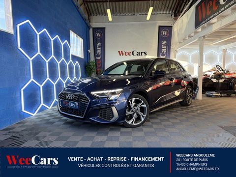 Audi A3 SPORTBACK 1.0 30 TFSI 110 CH HYBRID MHEV S-LINE EDITION S-TR 2021 occasion Angoul&ecirc;me 16000