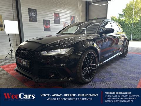 Audi RS6 4.0 TFSI 605 PERFORMANCE QUATTRO TIPTRONIC BVA 2017 occasion Artigues-pr&egrave;s-Bordeaux 33370