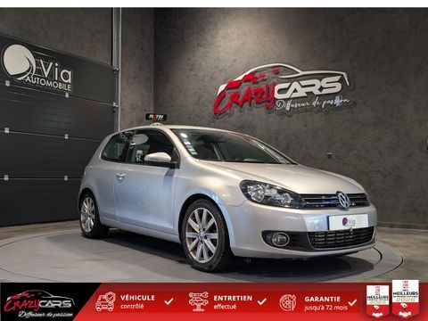 Volkswagen Golf 6 VI 1.4 TSI 122 - Carat - ALCANTARA - RADAR AV AR 2010 occasion Pontarlier 25300