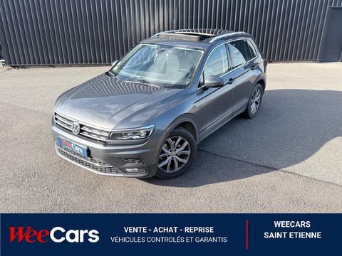 Volkswagen Tiguan 2.0 TDI 150 BLUEMOTION CARAT DSG BVA PANO/CAMERA/ACC/AMBIANC 2019 occasion Saint-Just-Saint-Rambert 42170
