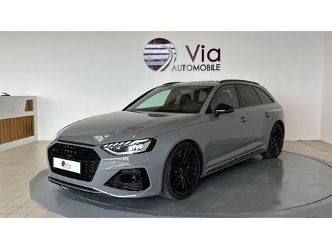 Audi RS4 Quattro 2.9 V6 450 - GRIS NARDO - SUIVI COMPLET 2020 occasion Saujon 17600