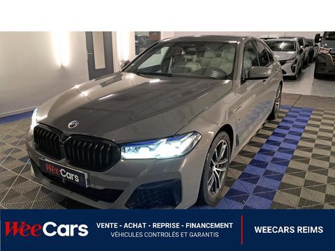 BMW S&eacute;rie 5 2.0 530 E 292H 185 PHEV HYBRID M-SPORT BVA 2022 occasion Reims 51100