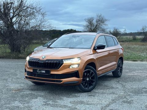 Skoda Karoq 1.5 TSI ACT - 150 - BV DSG7 SUV Sportline - CAM - SIEGES CH 2024 occasion Saint-Cannat 13760