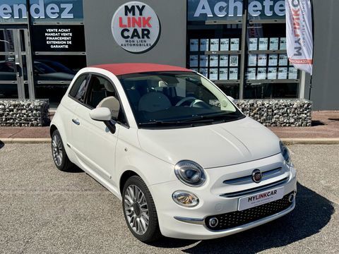 Fiat 500 C Cabriolet lounge 1.2i 69 Eco Pack 2020 2019 occasion Montbonnot-Saint-Martin 38330