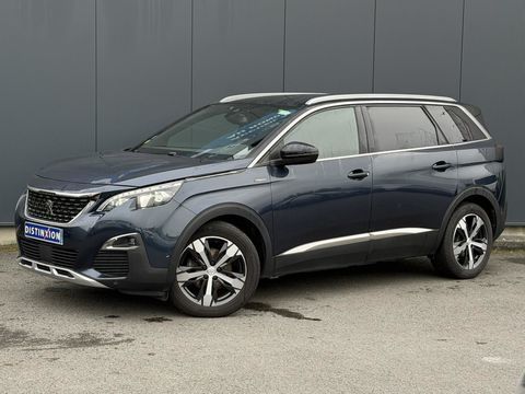 Peugeot 5008 1.5 BlueHDi 130 GT Line 7 places, avec Apple Car Play et Cam 2019 occasion Foug&egrave;res 35300