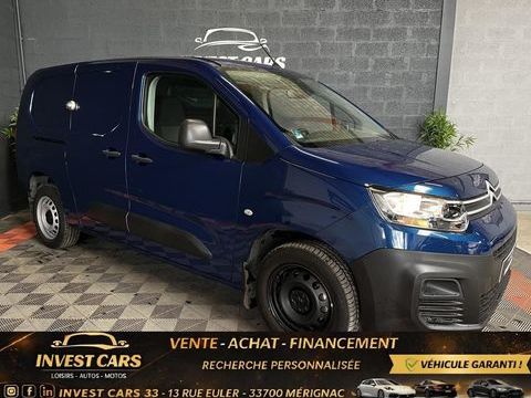 Citro&euml;n Berlingo Fourgon XL 950kg 1.5 BlueHDi 100ch Control BVM5 S&S 2pl - GA 2020 occasion M&eacute;rignac 33700
