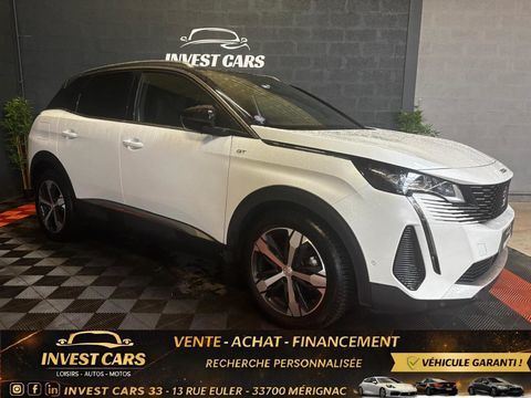 Peugeot 3008 1.2i 130CH BV EAT8 FINITION GT - COURROIE SOUS GARANTIE CONS 2023 occasion M&eacute;rignac 33700