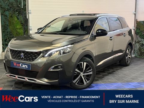 Peugeot 5008 1.2i 130ch GT Line 7pl - Toit ouvrant & Full cuir & Si&egrave;ges c 2019 occasion Bry-sur-Marne 94360